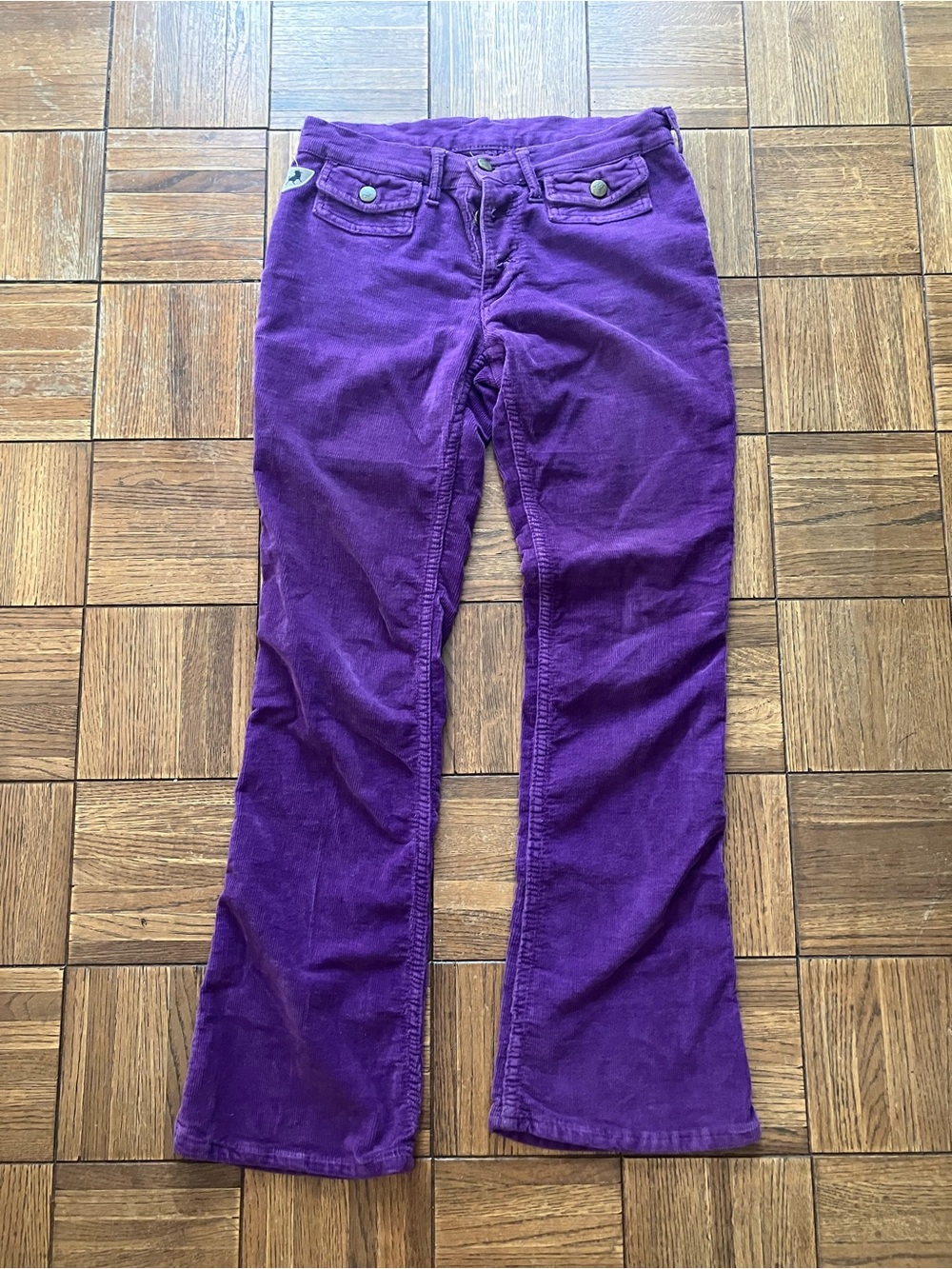 Vintage Lois purple corduroy jeans